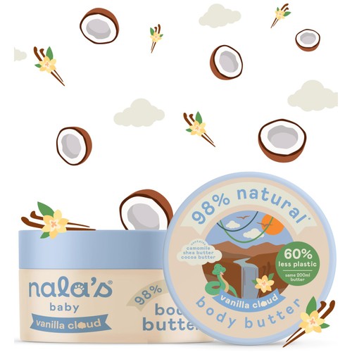 Nala's Baby Body Butter Vanilla Cloud 