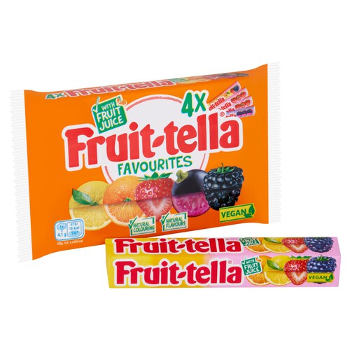 Fruittella Favourites Chewy Sweets Multipack