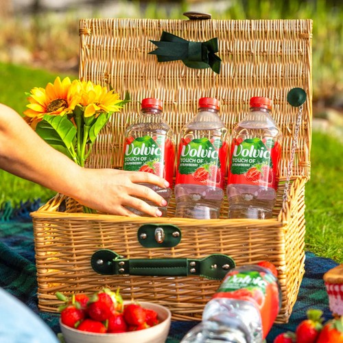 Volvic Touch of Fruit Strawberry Natural Flavoured Water
