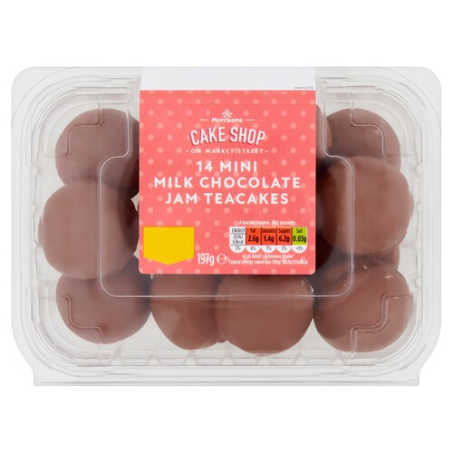 Market Street Mini Milk Chocolate Teacakes 