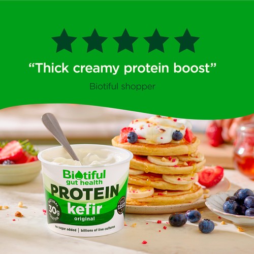 Biotiful Gut Health Kefir Protein Yogurt Original 250g