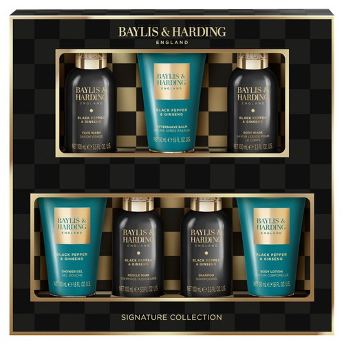 Baylis & Harding Black Pepper & Ginseng Luxuries Gift Set