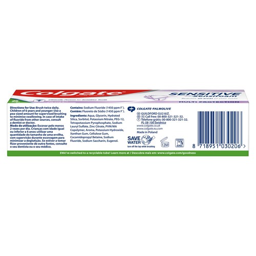 Colgate Sensitive with Sensifoam Multi Protection Toothpaste