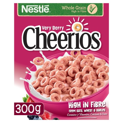 Nestle Cheerios Very Berry Multigrain Breakfast Cereal