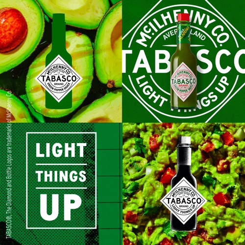 Tabasco Mild Green Hot Pepper Sauce 