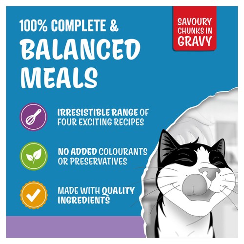 Felix Original Mixed Selection In Gravy Wet Cat Food 