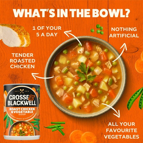Crosse and Blackwell Best of British Roast Chicken and Vegetable Soup