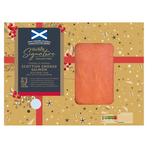 Morrisons The Best Scottish Smoked Salmon With New York Seasoning 145g