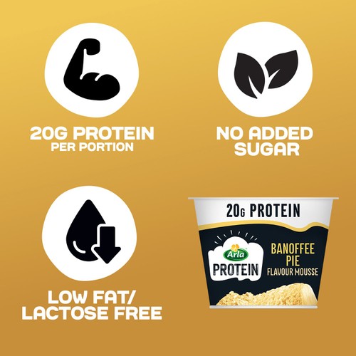 Arla Protein Banoffee Pie Flavour Mousse 200g