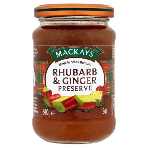 Mackays Rhubarb & Ginger Preserve