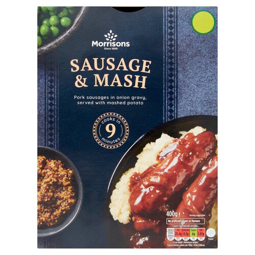 Morrisons Sausage & Mash