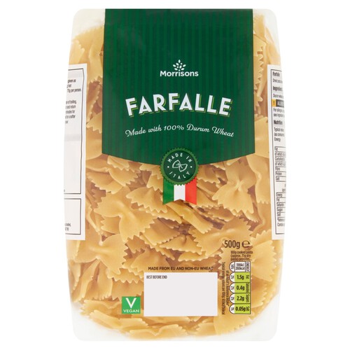 Morrisons Farfalle Pasta