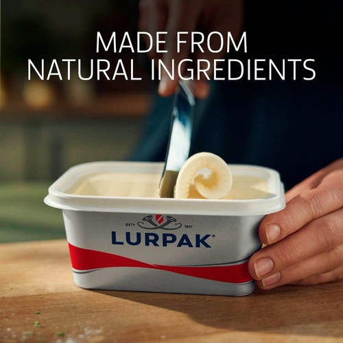 Lurpak Unsalted Spreadable Blend of Butter and Rapeseed Oil 
