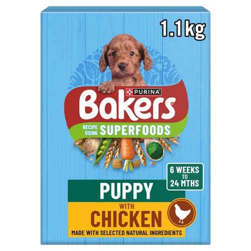 Bakers Puppy Dry Dog Food Chicken & Veg