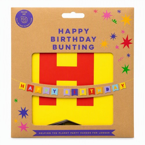 Mad Party Happy Birthday Bunting