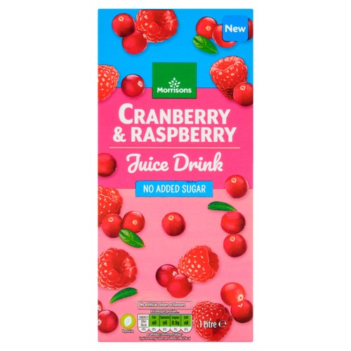 Morrisons Cranberry Raspberry Juice Drink