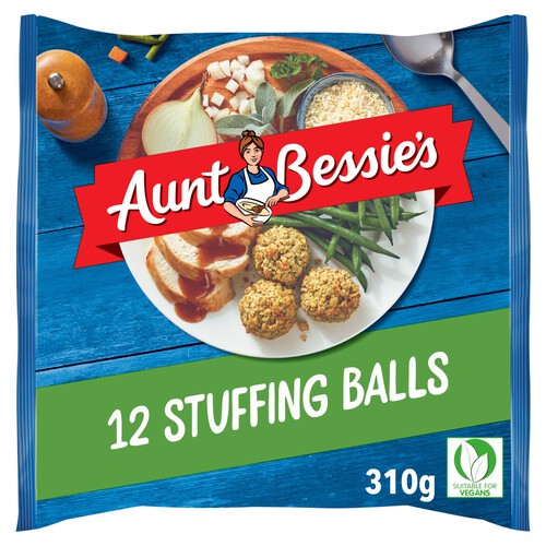 Aunt Bessie's 12 Sage & Onion Stuffing Balls 