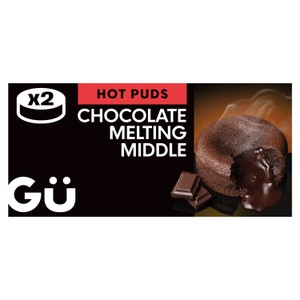 Gu Hot Chocolate Melt In The Middle Puddings 2x90g