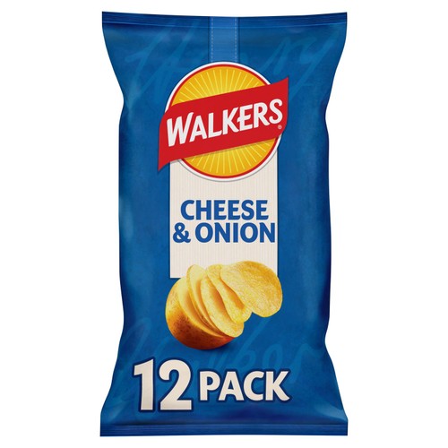 Giant Crisps Ultipack Snack Box - Pack Of 20 X 25g Assorted Eaty Walkers Crisps Bulk Buy - View #7