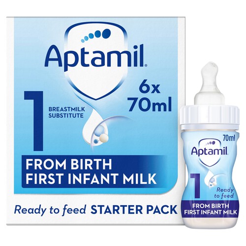 Aptamil 1 First Baby Milk Formula Starter Pack From Birth