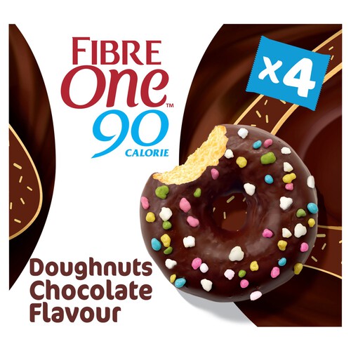 Fibre One 90 Calorie Chocolate Flavour Doughnut Snack Bar