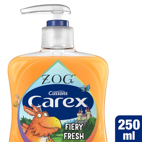 Carex Zog Fiery Fresh Antibacterial Hand Wash 250ml