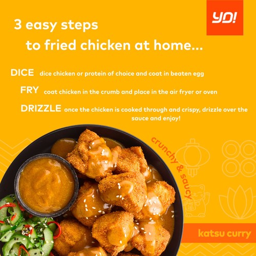 Yo! Katsu Crispy Chicken Kit 100g