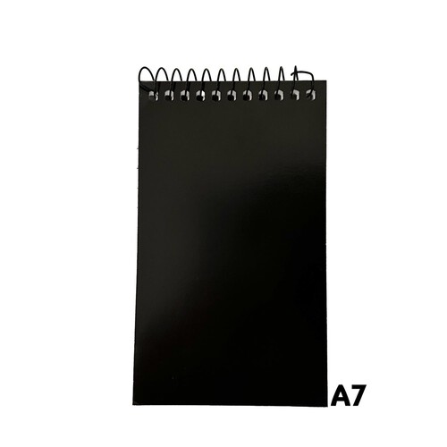 Nutmeg A7 Spiral Notebook 60gsm Sheets