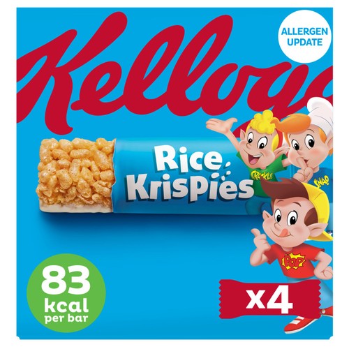 Kellogg's Rice Krispies Breakfast Cereal Bars 4x20g