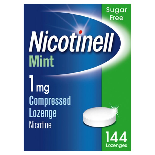 Nicotinell Nicotine Lozenges Stop Smoking Aid 1mg Mint