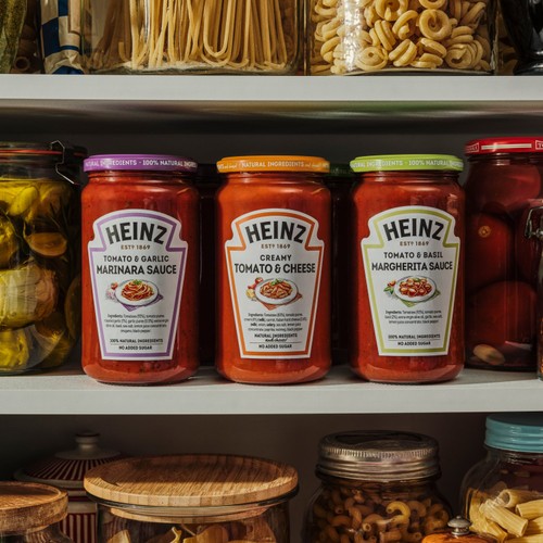 Heinz Tomato And Basil Margherita Pasta Sauce 490g