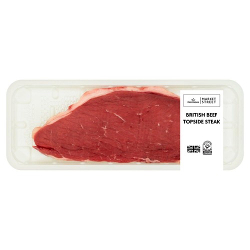 Morrisons british prime topside steak