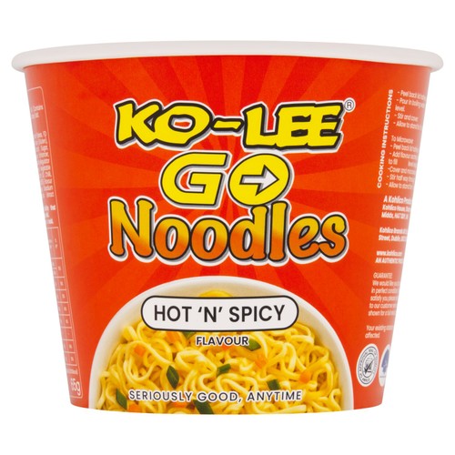 Ko-Lee hot spicy go noodles