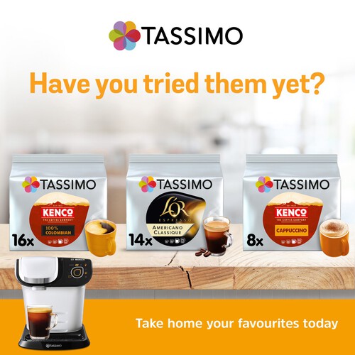 Tassimo Costa Americano Coffee Pods x12