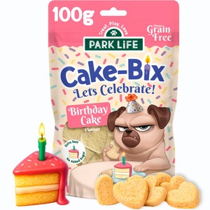 Park Life Cake-Bix Dog Biscuits Birthday Cake Flavour