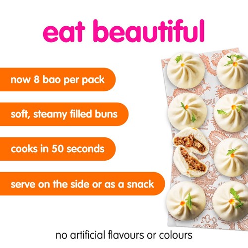 Itsu Teriyaki Chicken 8 Bao Buns
