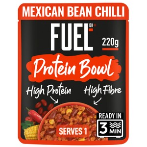 FUEL10K High Protein Mexican Bean Chilli Microwave Ready Meal