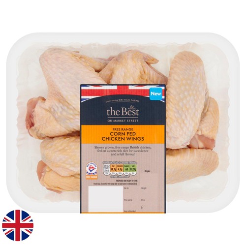 Morrisons British The Best Corn Fed Wings 500g
