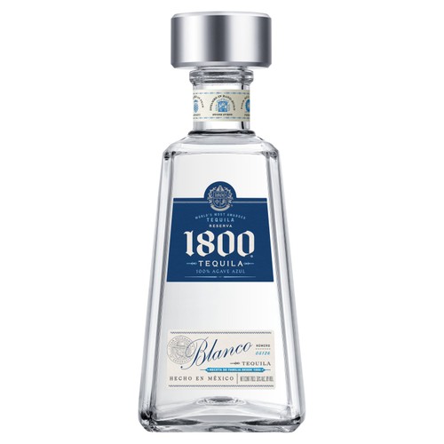1800 Silver Tequila 38% Abv  70cl