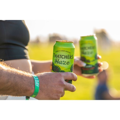 Thatchers Somerset Haze Cider Cans 4x440ml