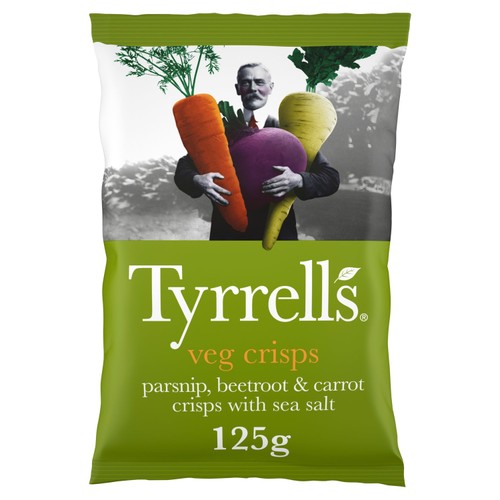 Tyrrells Vegetable Crisps 125g