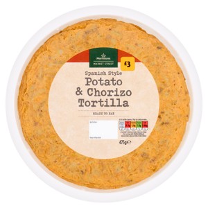 Morrisons Deli Spanish Style Potato & Chorizo Tortilla