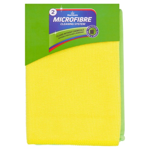 Morrisons glass clean system cloth