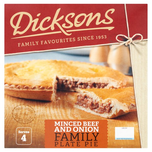 Dickson Beef & Onion Pie 