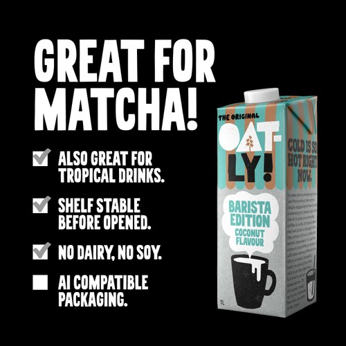 Oatly Barista Edition Coconut Flavour Oat Drink
