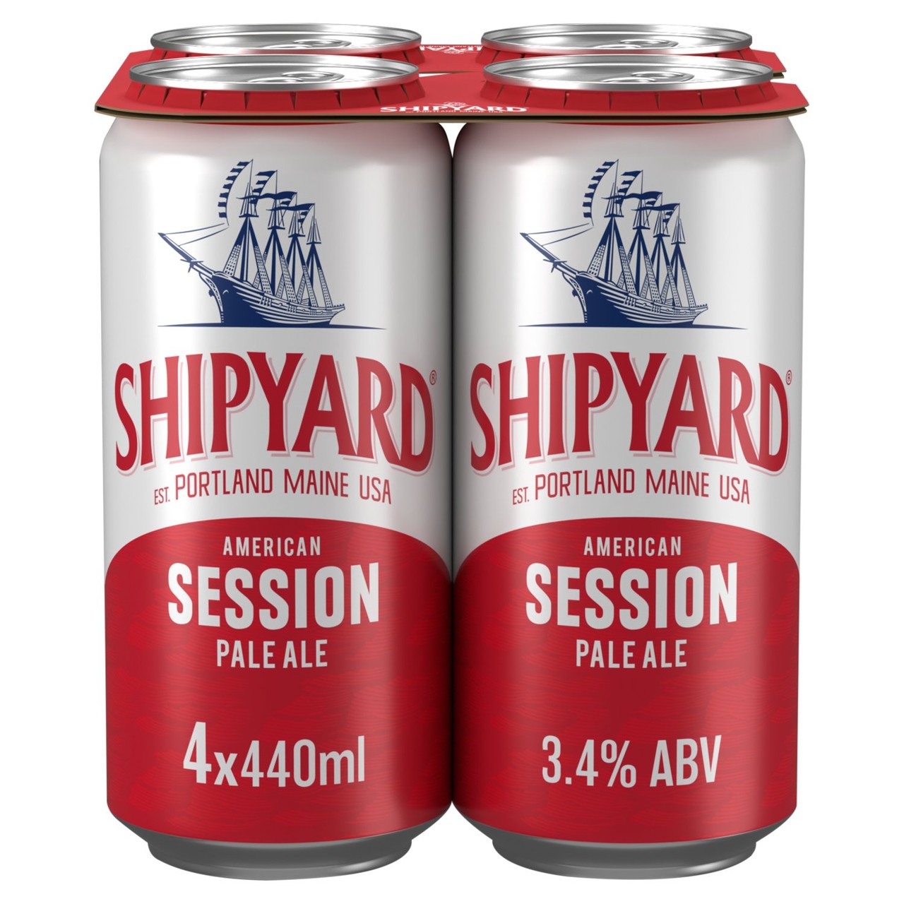 Shipyard Session APA Ale Beer Cans 4x440ml
