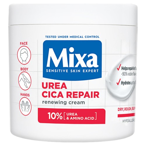 Mixa Renewing Cream 10% Urea & Amino Acid 400ml