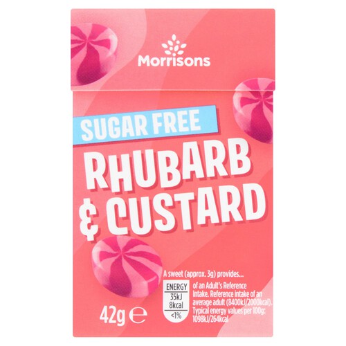 Morrisons Sugar Free Rhubarb & Custard