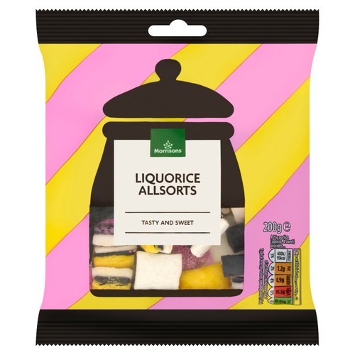 Morrisons Liquorice Allsorts 200g