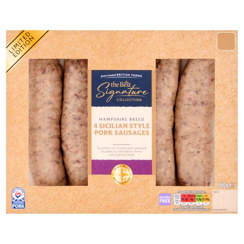 Morrisons Limited Edition Signature Sicilian Sausages 360g